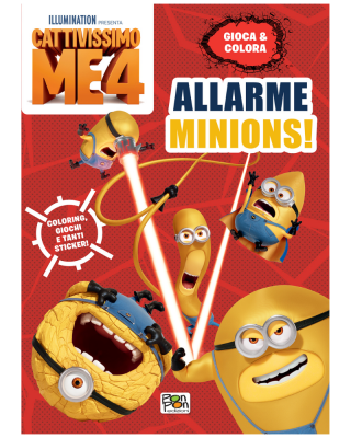 Cattivissimo Me4. Gioca & colora. Allarme Minions!